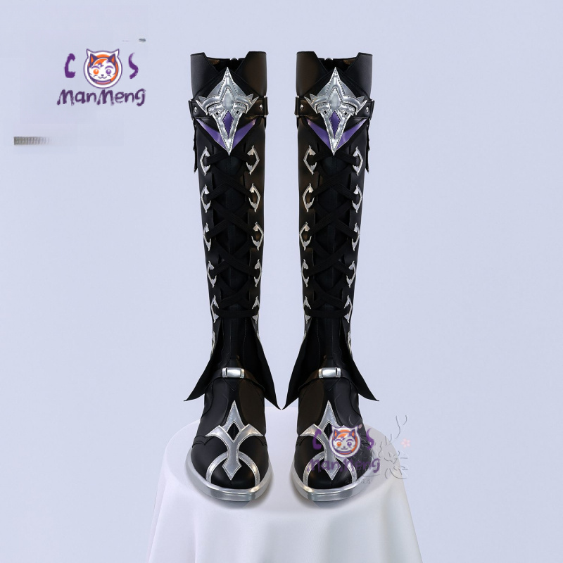 Shoes Heels Men - Kyryll Chudomirovich Flins Cosplay Genshin Etki