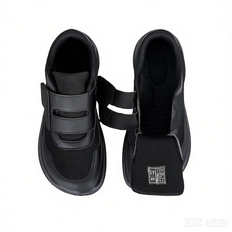 Men'S Shoes With Wide Toe Box - Yaşlılar İçin Ayarlanabilir Geniş Burunlu Açık