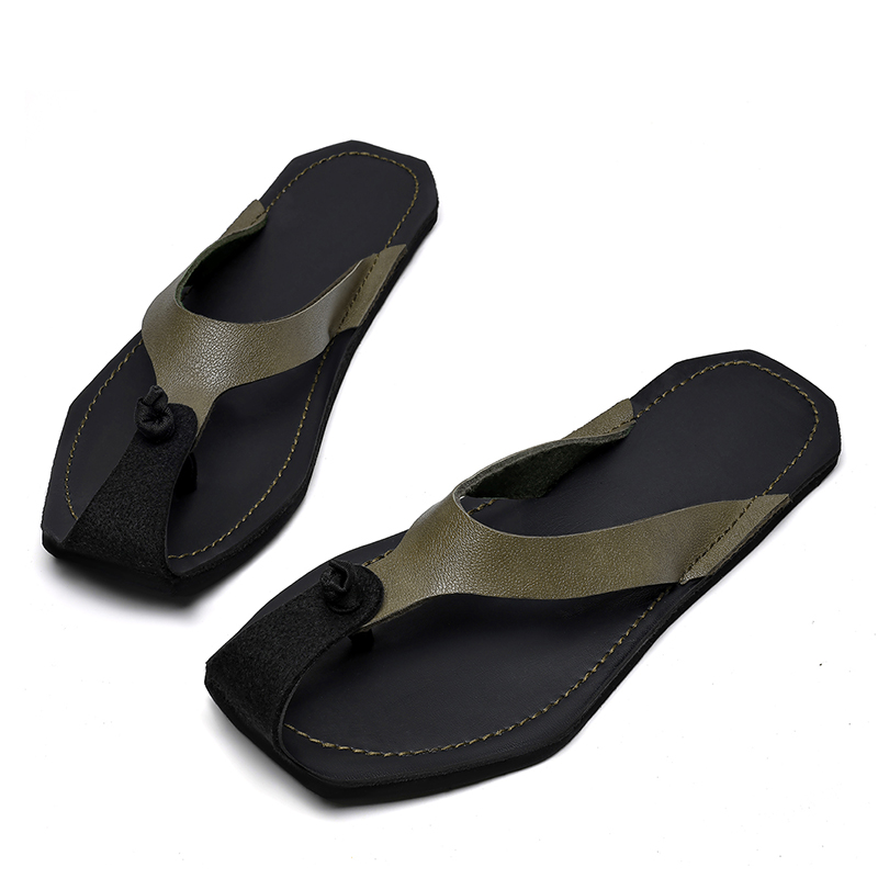 Men Shoes Brand - Yaz Moda Erkekler Parmak arası Terlik