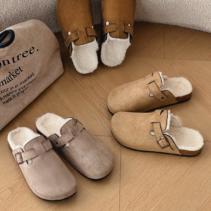 Men'S Shoes Birkenstock - Kadın Süet Terlik Erkek Mules Mantar