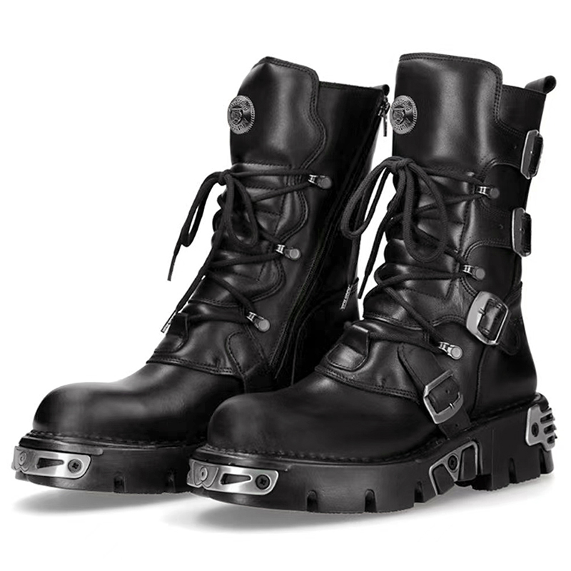Men Shoes Trends - erkekler lüks moda punk gotik yüksek