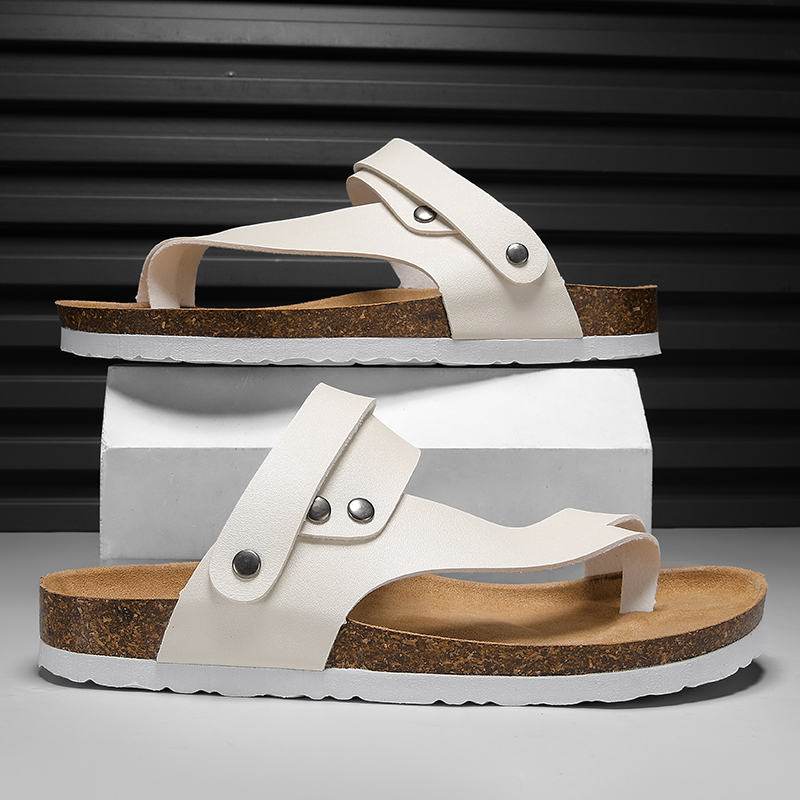 Men'S Shoes Birkenstock - Erkek açık açık ayak sandalet yaz