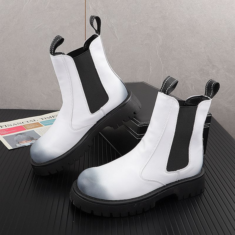 Men Shoes Trends - Erkek Lüks Moda Hakiki Deri Botlar