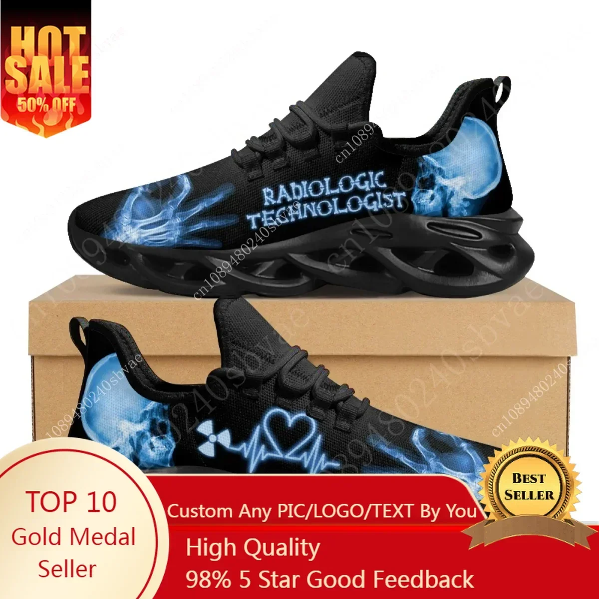 Men'S Shoes Casual Sneakers - Radyolojik Teknoloji Uzmanı Spor Ayakkabıları Erkek