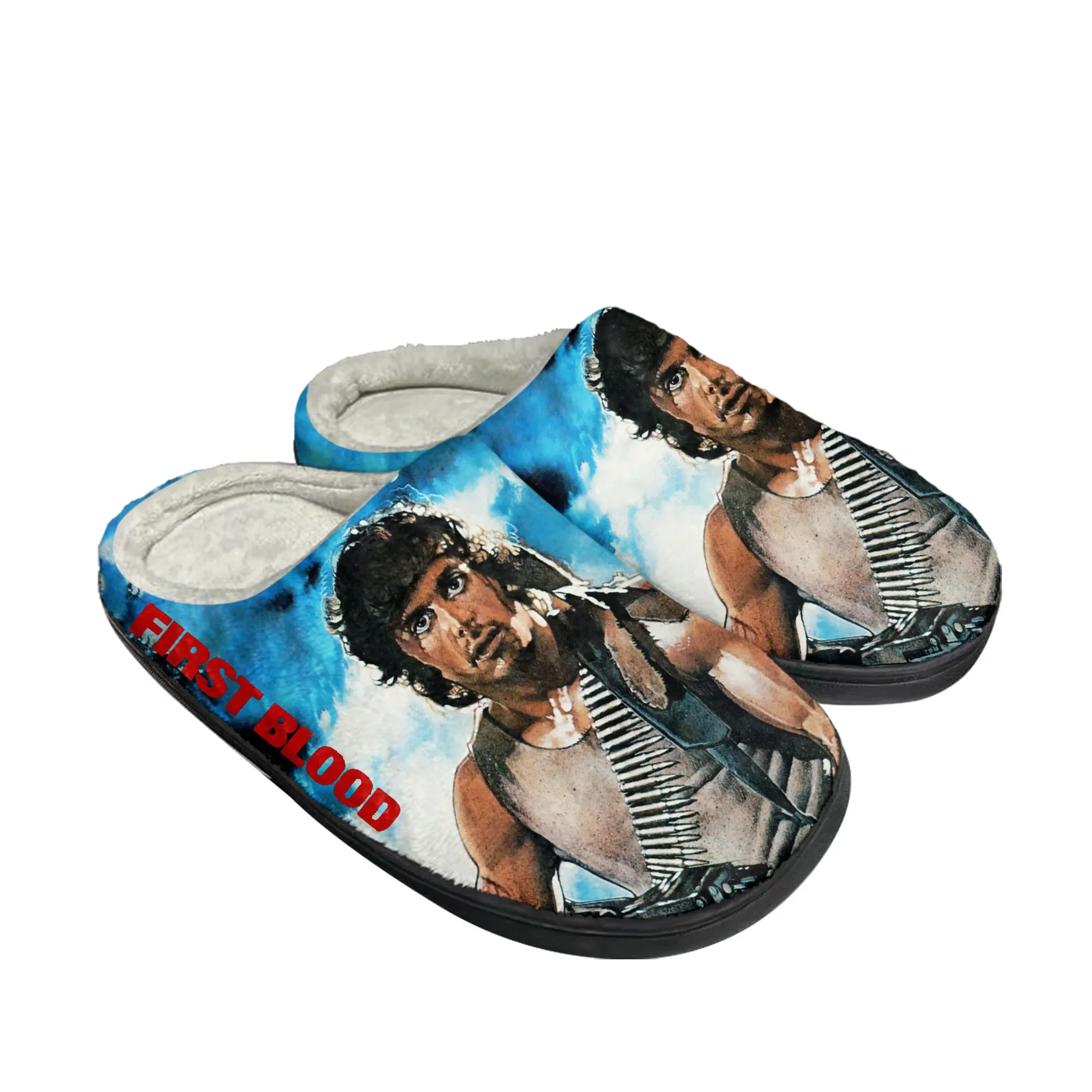 Men Shoes For Winter - First Blood Movie Ev Pamuk Terlikler