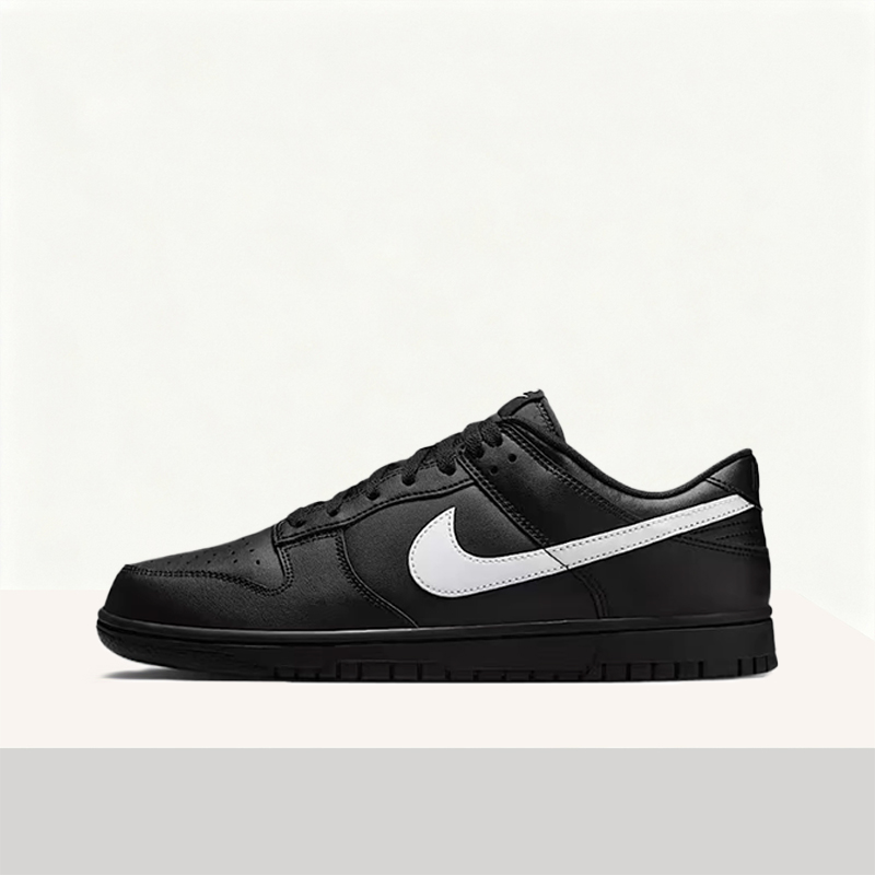 Men'S Shoes Nike Black - Erkekler için Nike Dunk Low-Top Kaykay