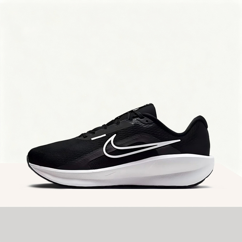 Men'S Shoes Nike Black - Nike DOWNSHIFTER 13 Erkek Siyah/Beyaz Hafif