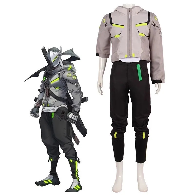 Men Shoes Europe To Us - RGD4 Oyun Genji Cosplay Kostümleri Yetişkin