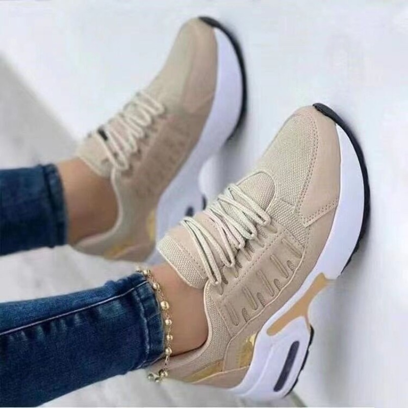 Mesh Trainer Breathable - Bayan Moda Spor Ayakkabı Platformu Hava