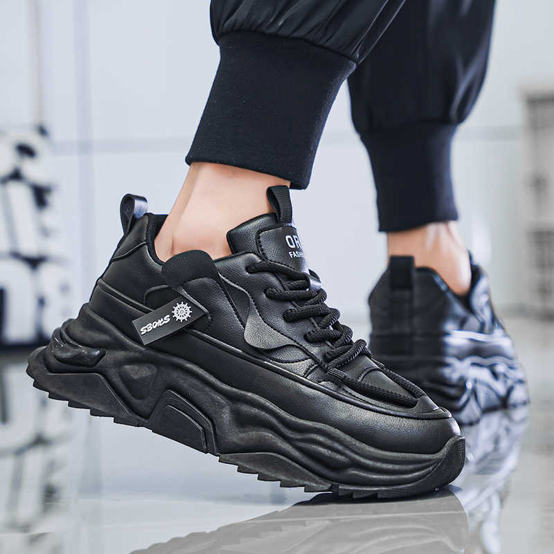 Siyah Platforme Tennis Man Spo - Shoes Heels Men incelemesi ve fiyatı