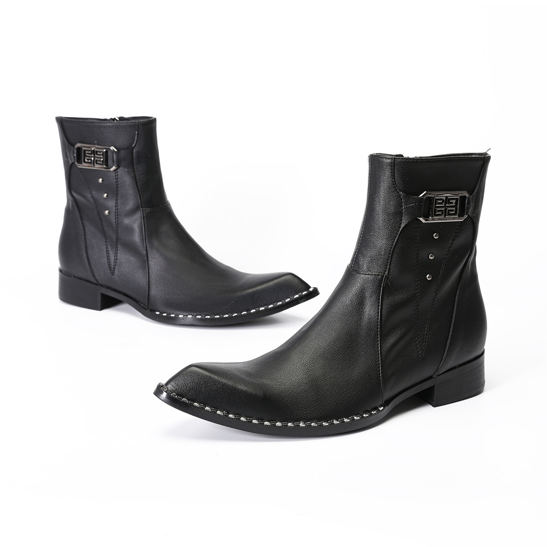 Moda siyah sivri burun erkek h - Men Shoes Formal incelemesi ve fiyatı