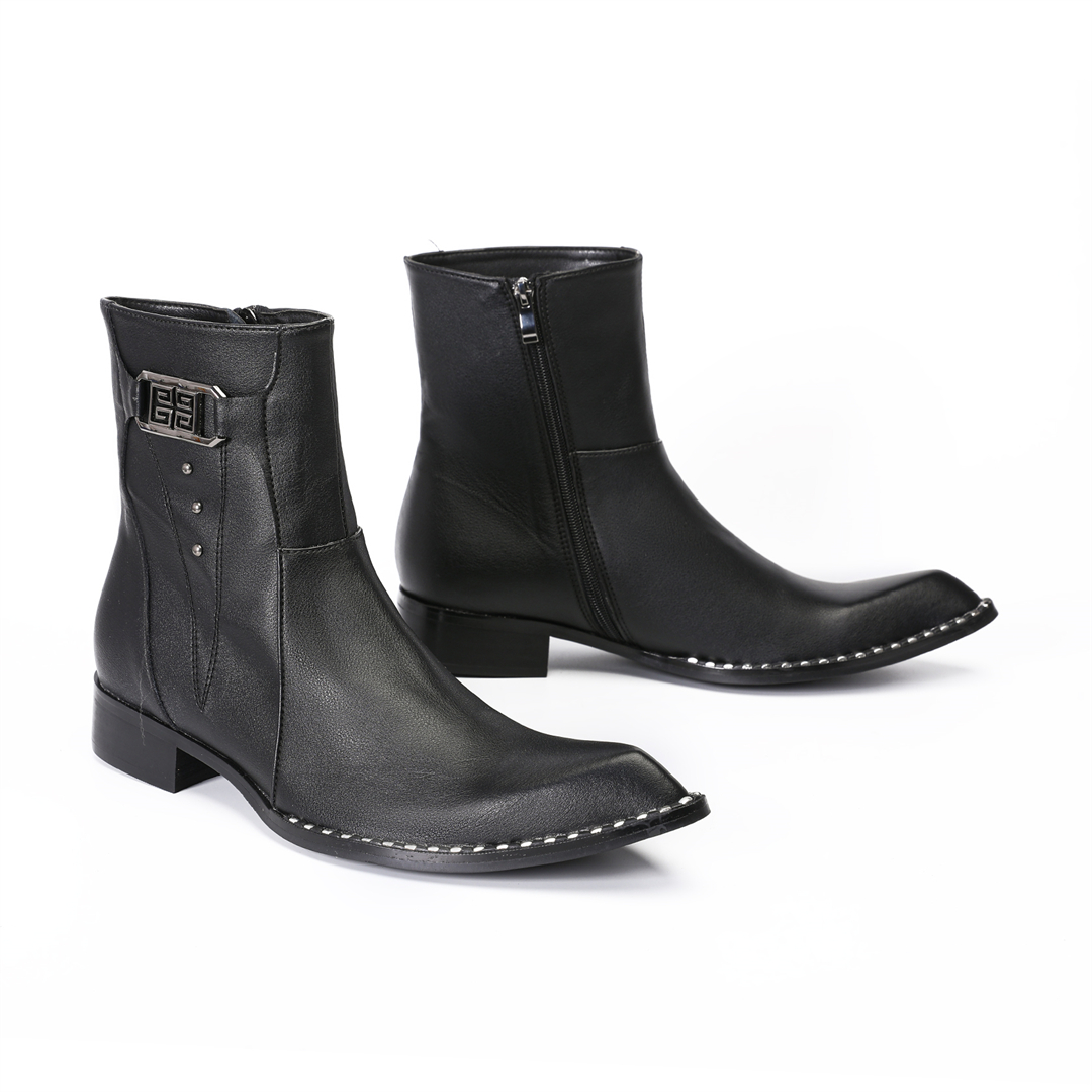 Moda siyah sivri burun erkek h - Men Shoes Formal incelemesi ve fiyatı