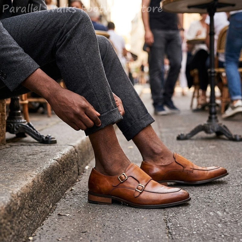 Erkekler İçin Çift Tokalı Loaf - Men Shoes Formal incelemesi ve fiyatı