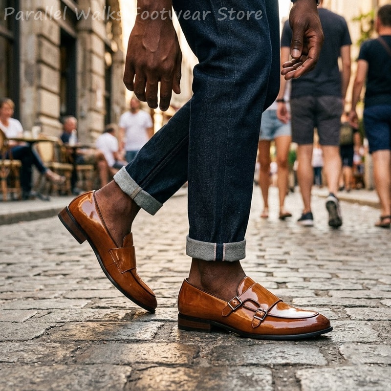 Erkekler İçin Çift Tokalı Loaf - Men Shoes Formal incelemesi ve fiyatı