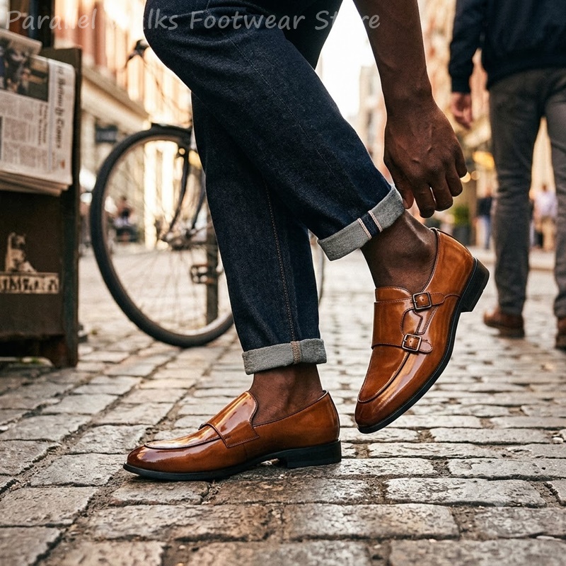 Erkekler İçin Çift Tokalı Loaf - Men Shoes Formal incelemesi ve fiyatı