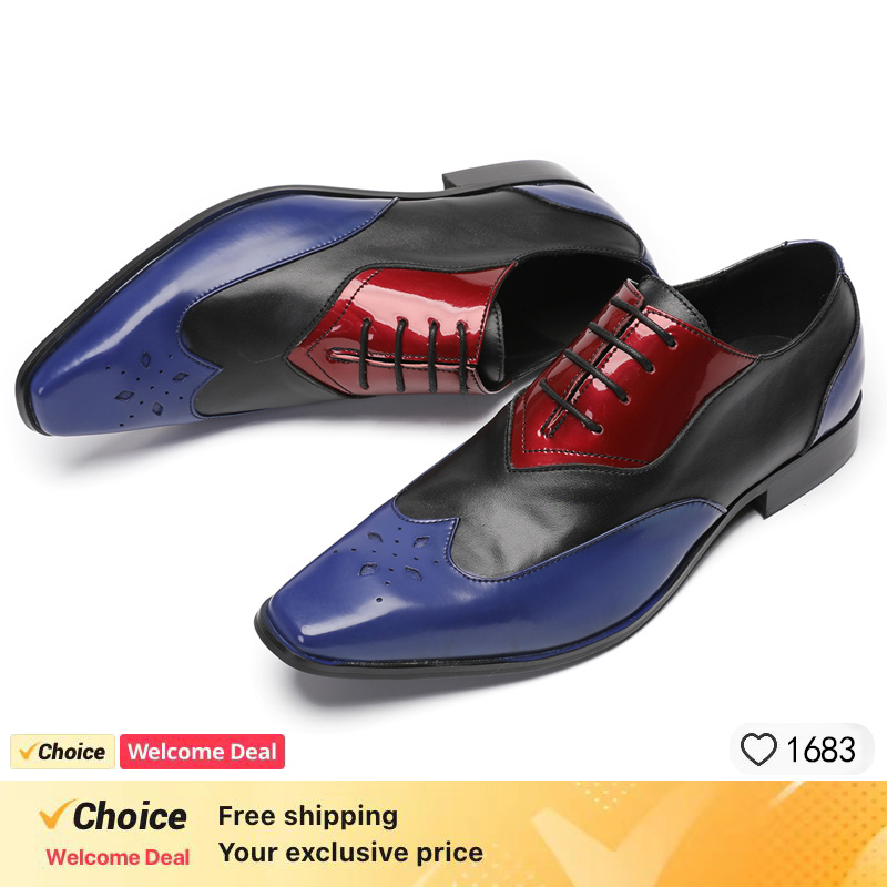 Lüks erkek OXFORD ayakkabı siy - Oxford Brogue Leather incelemesi ve fiyatı