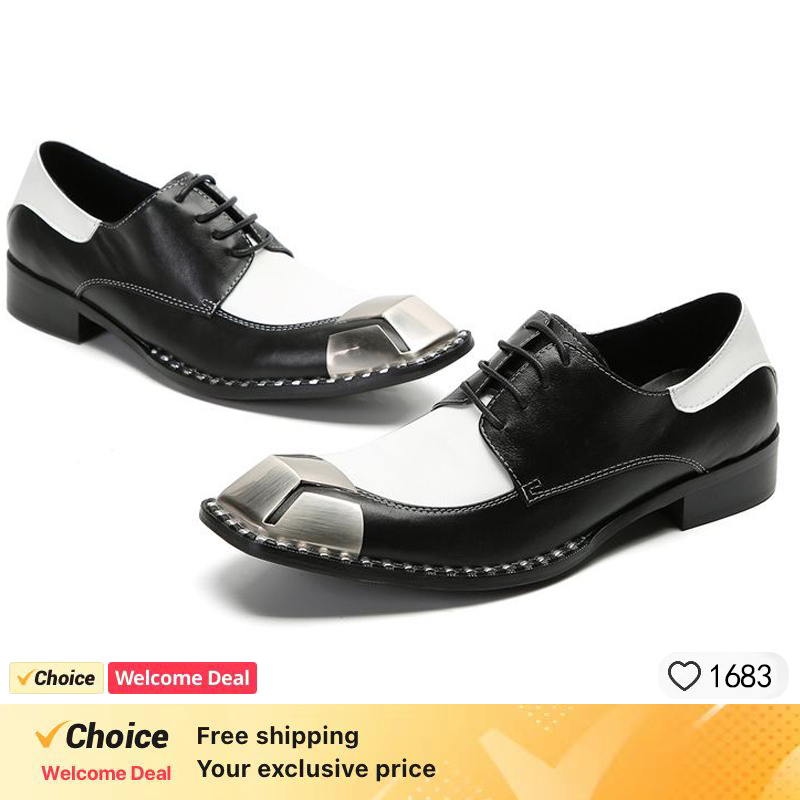 Lüks erkek OXFORD ayakkabı siy - Oxford Brogue Leather incelemesi ve fiyatı