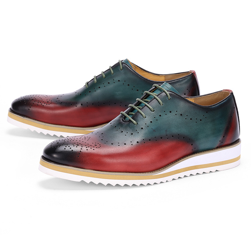 Lüks erkek Elbise Ayakkabı Hak - Oxford Brogue Leather incelemesi ve fiyatı