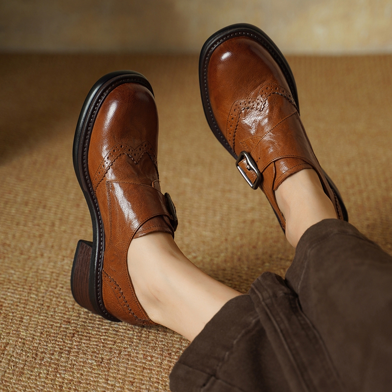 2027 Yeni Tokalı Brogue Kadın  - Oxford Brogue Leather incelemesi ve fiyatı