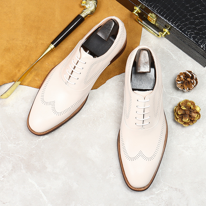 Beyaz özlü aşınmaya dayanıklı  - Oxford Brogue Leather incelemesi ve fiyatı