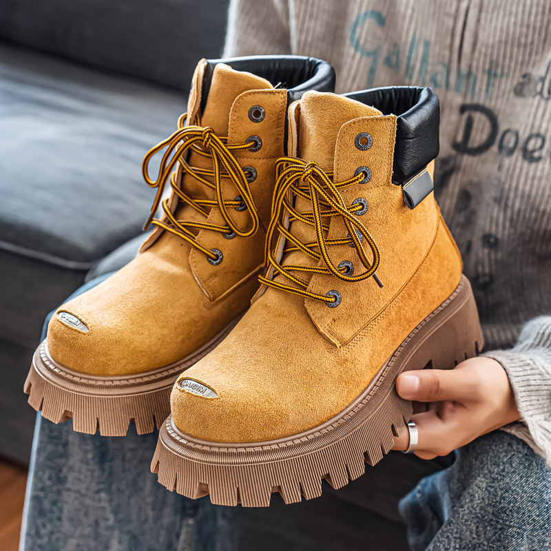 Klasik Yüksek Bilekli Botlar A - Men'S Shoes With Wide Toe Box incelemesi ve fiyatı