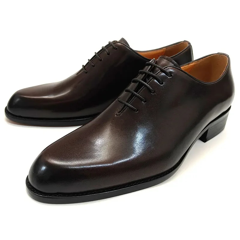 Başarılı erkek deri ayakkabı y - Oxford Brogue Leather incelemesi ve fiyatı