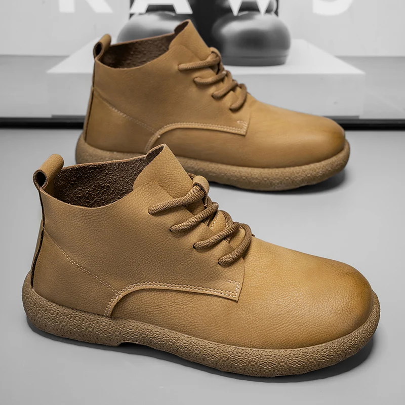 Erkek Ayak Bileği Botları Kahv - Men Shoes Trends incelemesi ve fiyatı