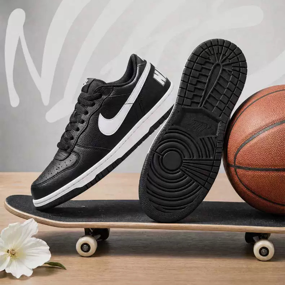 Nike BIG NIKE LOW Erkek Spor G - Men'S Shoes Nike Black incelemesi ve fiyatı