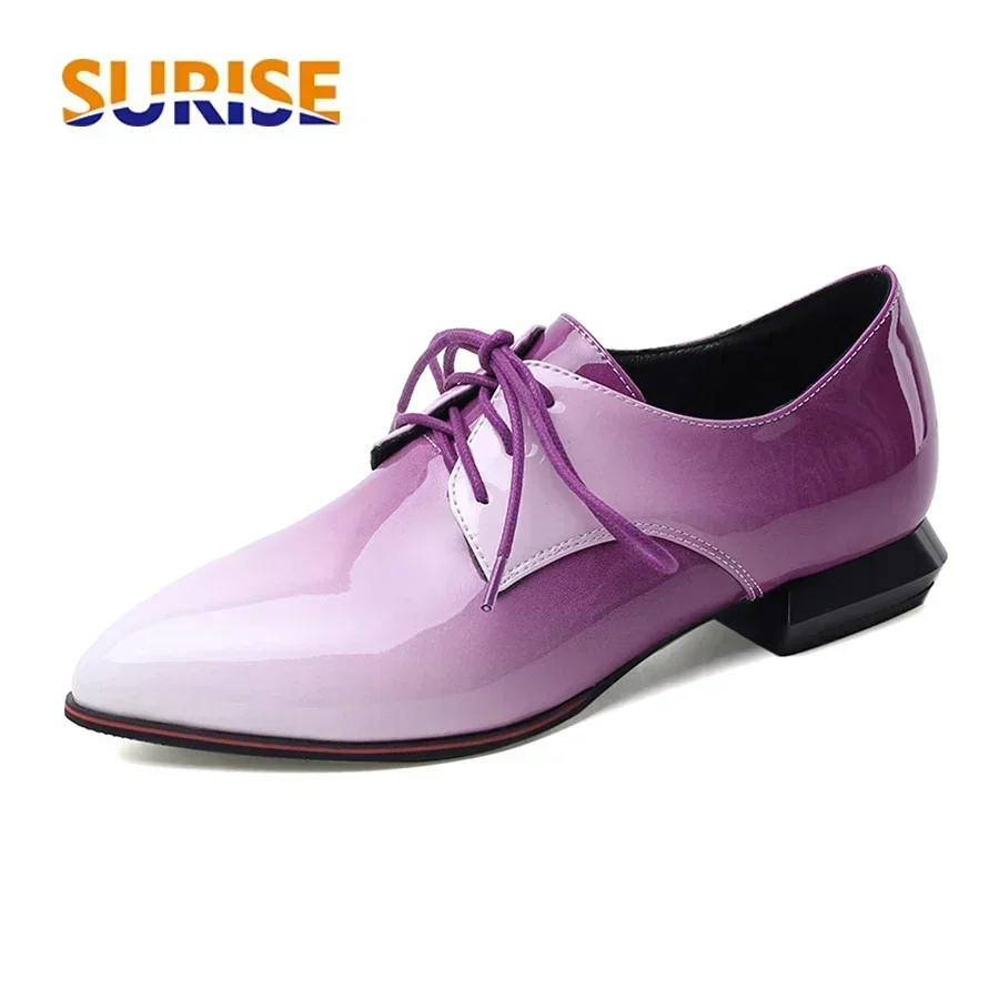 İngiliz Kadın Oxfords Degrade  - Oxford Brogue Leather incelemesi ve fiyatı