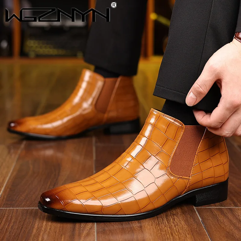 Lüks BOYUT 39~48 Erkek Chelsea - Men Shoes Formal incelemesi ve fiyatı