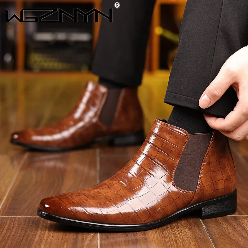 Lüks BOYUT 39~48 Erkek Chelsea - Men Shoes Formal incelemesi ve fiyatı
