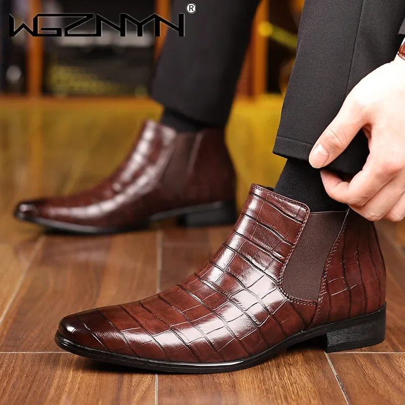 Lüks BOYUT 39~48 Erkek Chelsea - Men Shoes Formal incelemesi ve fiyatı