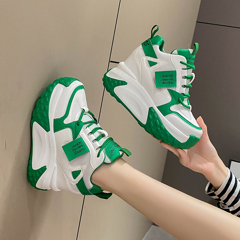 9.5CM kadın yüksek platformlu  - Mesh Trainer Breathable incelemesi ve fiyatı
