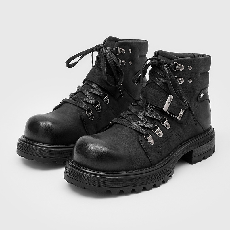 Marka Erkek Deri Çizmeler Moto - Men Shoes Brand incelemesi ve fiyatı