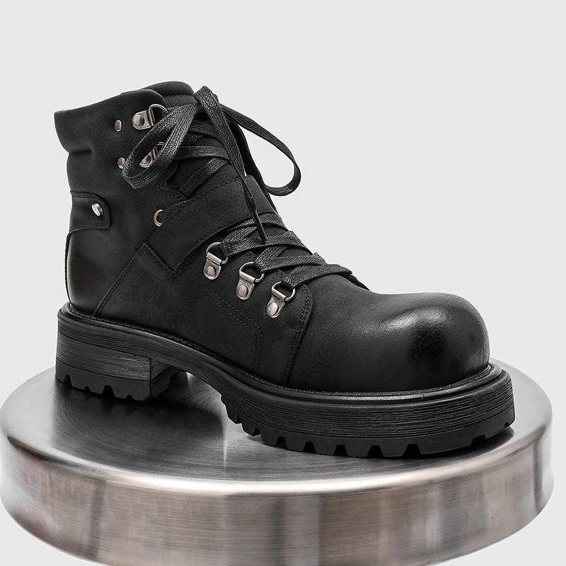 Marka Erkek Deri Çizmeler Moto - Men Shoes Brand incelemesi ve fiyatı
