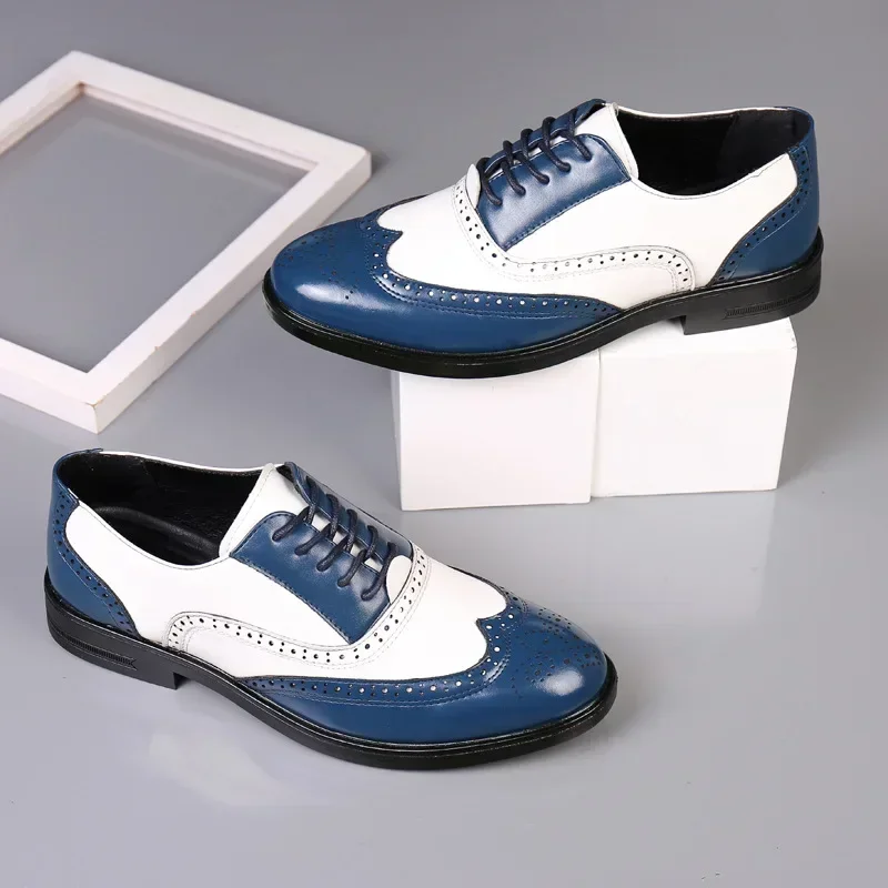 Karışık Renkler Erkek Elbise A - Oxford Brogue Leather incelemesi ve fiyatı