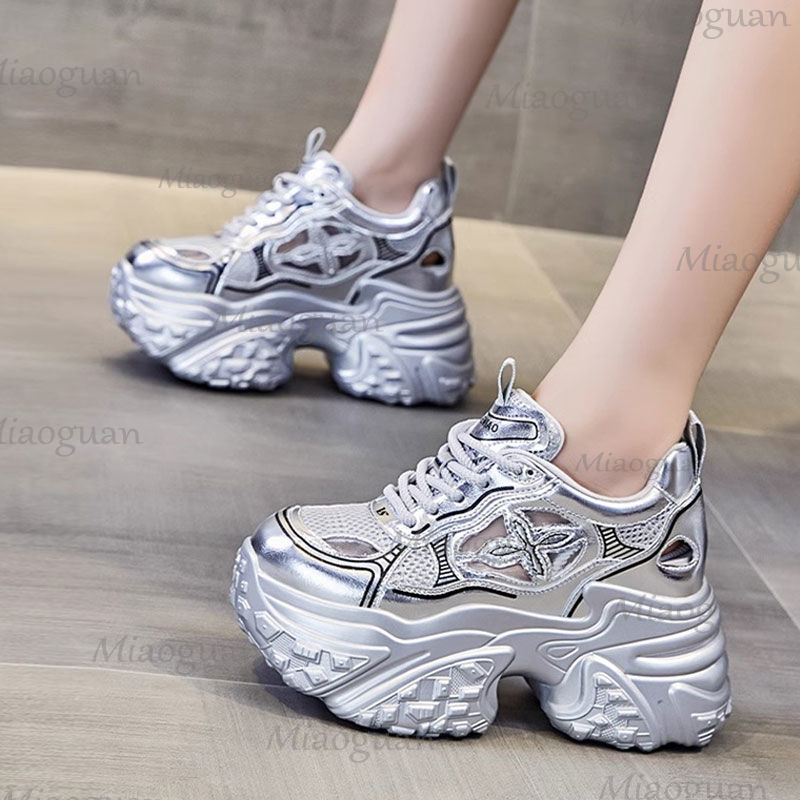 Kadın Moda 7 CM Platformu Spor - Mesh Trainer Breathable incelemesi ve fiyatı