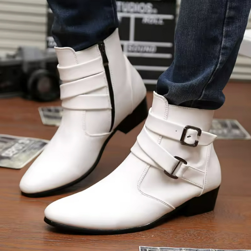 Lüks Erkek Botları Deri Chelse - Men Shoes Formal incelemesi ve fiyatı