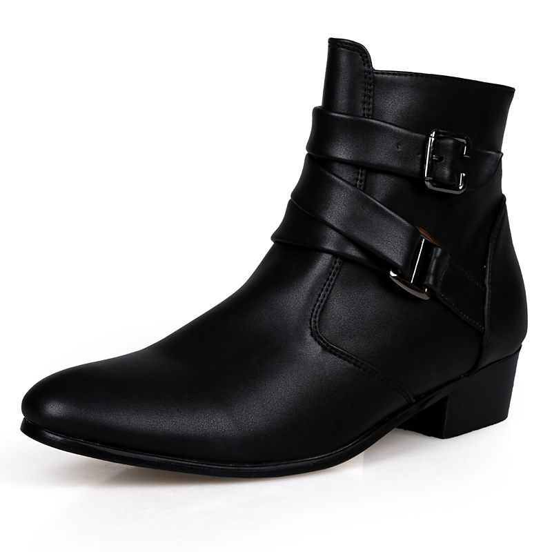 Lüks Erkek Botları Deri Chelse - Men Shoes Formal incelemesi ve fiyatı