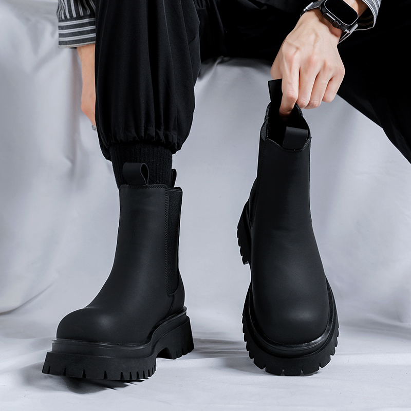 2026 Platform Siyah Yüksek Bil - Men Shoes Brand incelemesi ve fiyatı