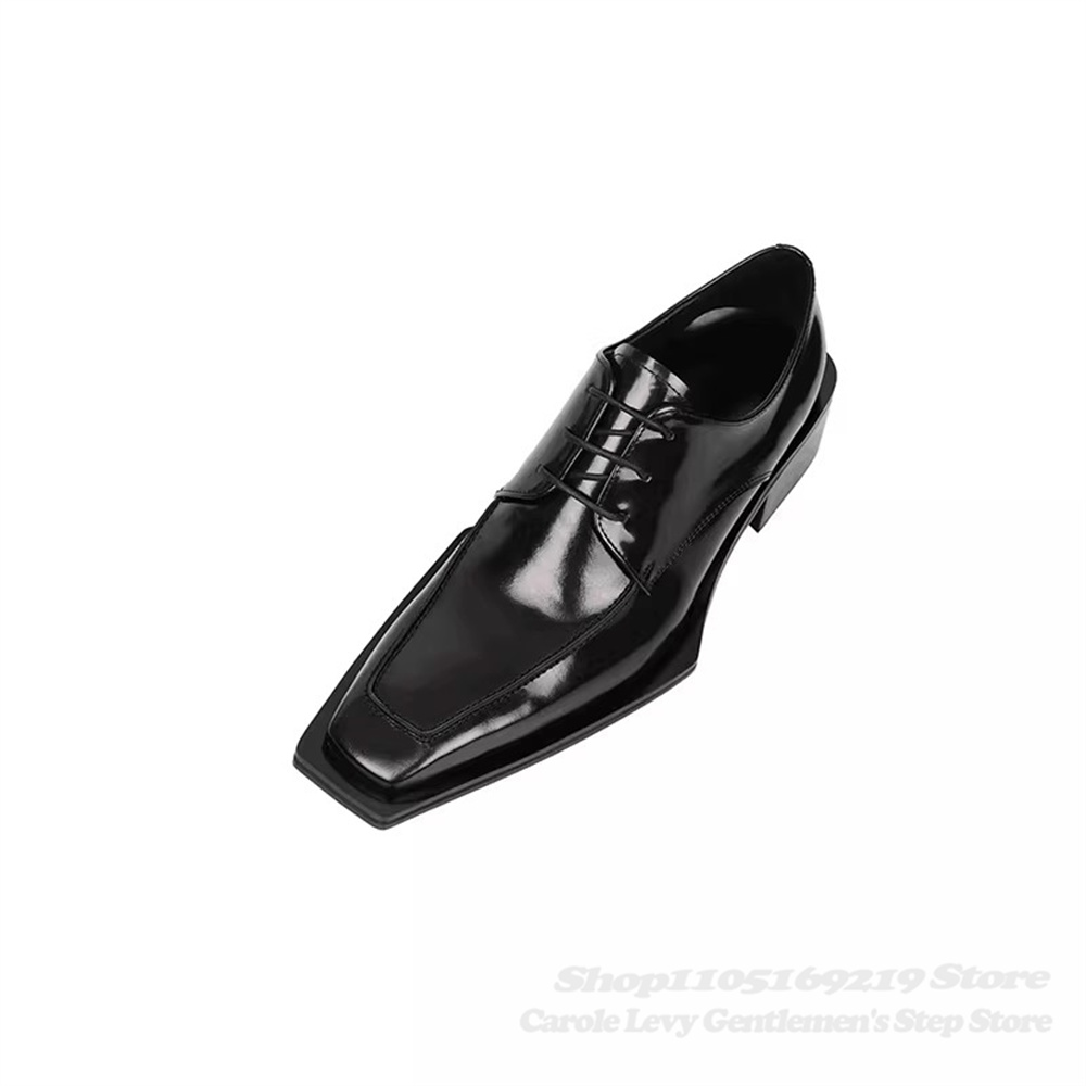 Siyah Rugan Deri Erkek 4Cm Top - Men Shoes Formal incelemesi ve fiyatı