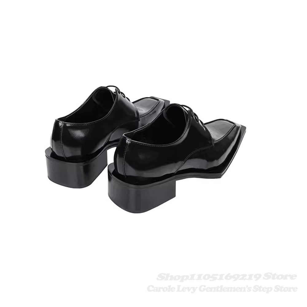 Siyah Rugan Deri Erkek 4Cm Top - Men Shoes Formal incelemesi ve fiyatı