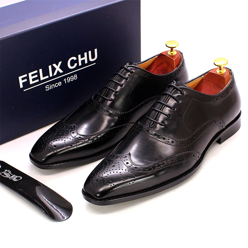 Boyutu 7-12 el yapımı erkek Wi - Oxford Brogue Leather incelemesi ve fiyatı
